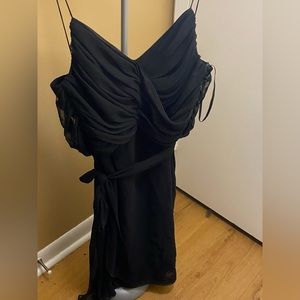 black dress
